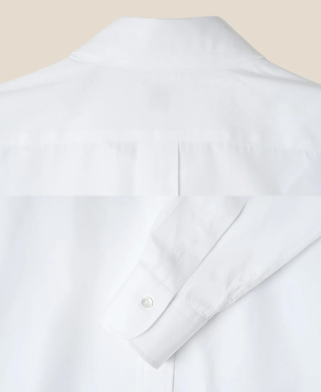 Ametora 白色赤耳 Poplin 直領襯衫