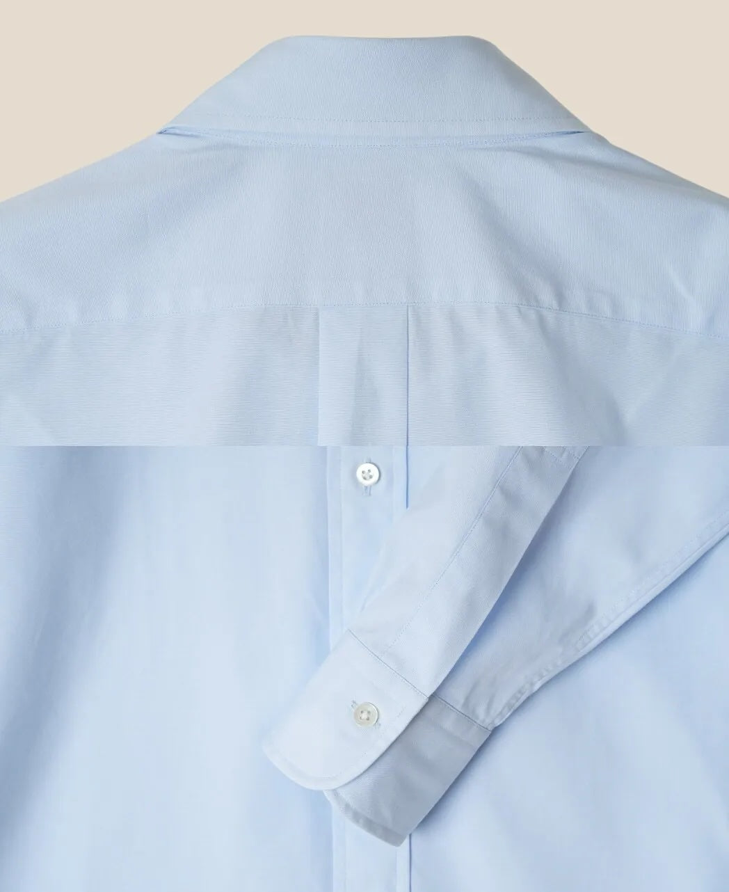 Ametora 藍色赤耳 Poplin 直領襯衫