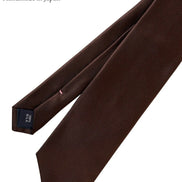 DAVID EVANS＆CO. 50oz Silk Twill Tie Black GANA019AIS