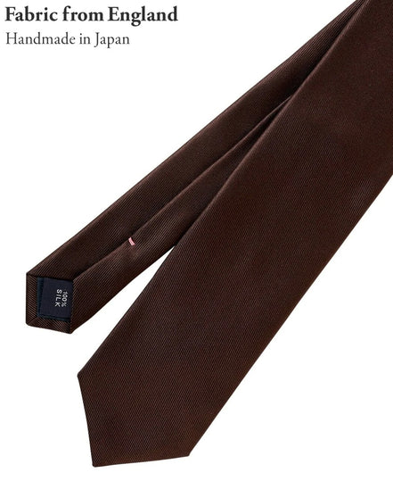 DAVID EVANS＆CO. 50oz Silk Twill Tie Black GANA019AIS