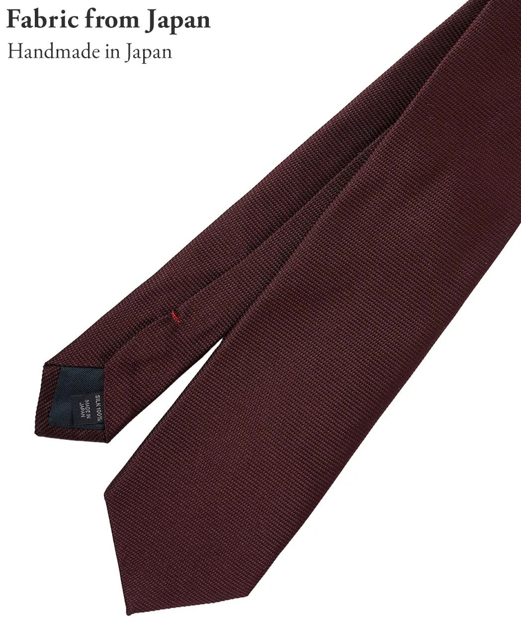 Tie Yamanashi Fabric Burgundy