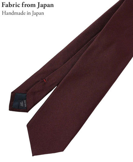 Tie Yamanashi Fabric Burgundy
