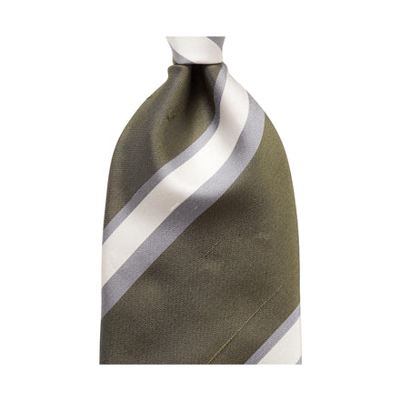 Tie English Archives Green Stripe GMQS035AAR