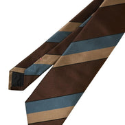 Tie English Archives Brown / Beige / Baby Blue