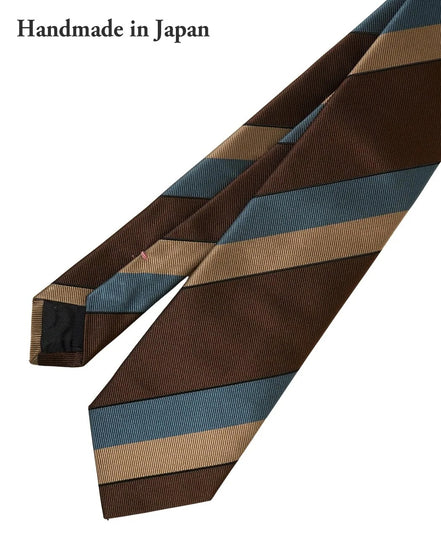 Tie English Archives Brown / Beige / Baby Blue