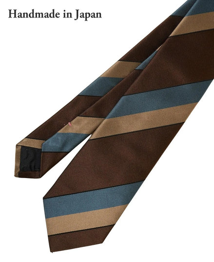 Tie English Archives Brown / Beige / Baby Blue