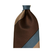 Tie English Archives Brown / Beige / Baby Blue