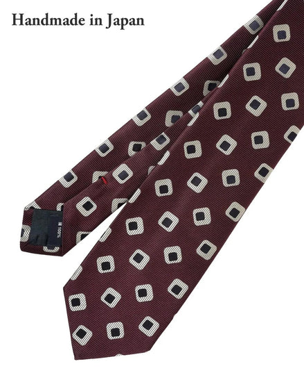 Tie English Archives Burgundy｜GMRS083AK