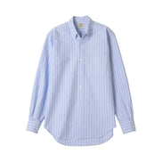 Vintage Ivy 藍色 Blazer Stripe Oxford 鈕扣領襯衫