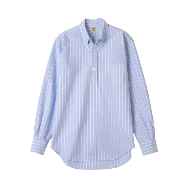 Vintage Ivy 藍色 Blazer Stripe Oxford 鈕扣領襯衫