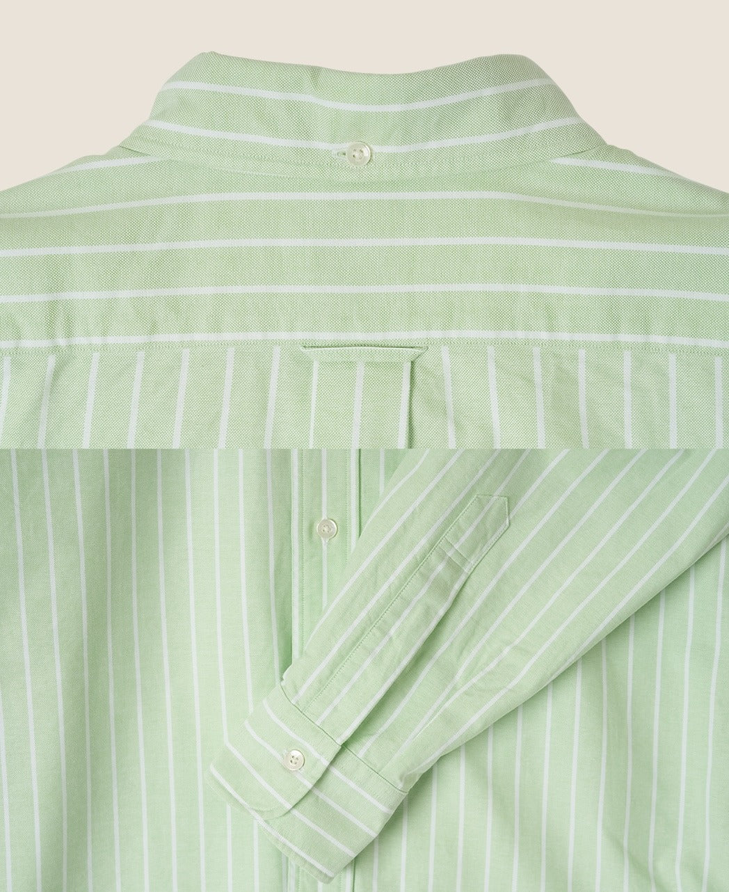 Vintage Ivy 綠色 Blazer Stripe Oxford 鈕扣領襯衫