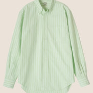 Vintage Ivy 綠色 Blazer Stripe Oxford 鈕扣領襯衫