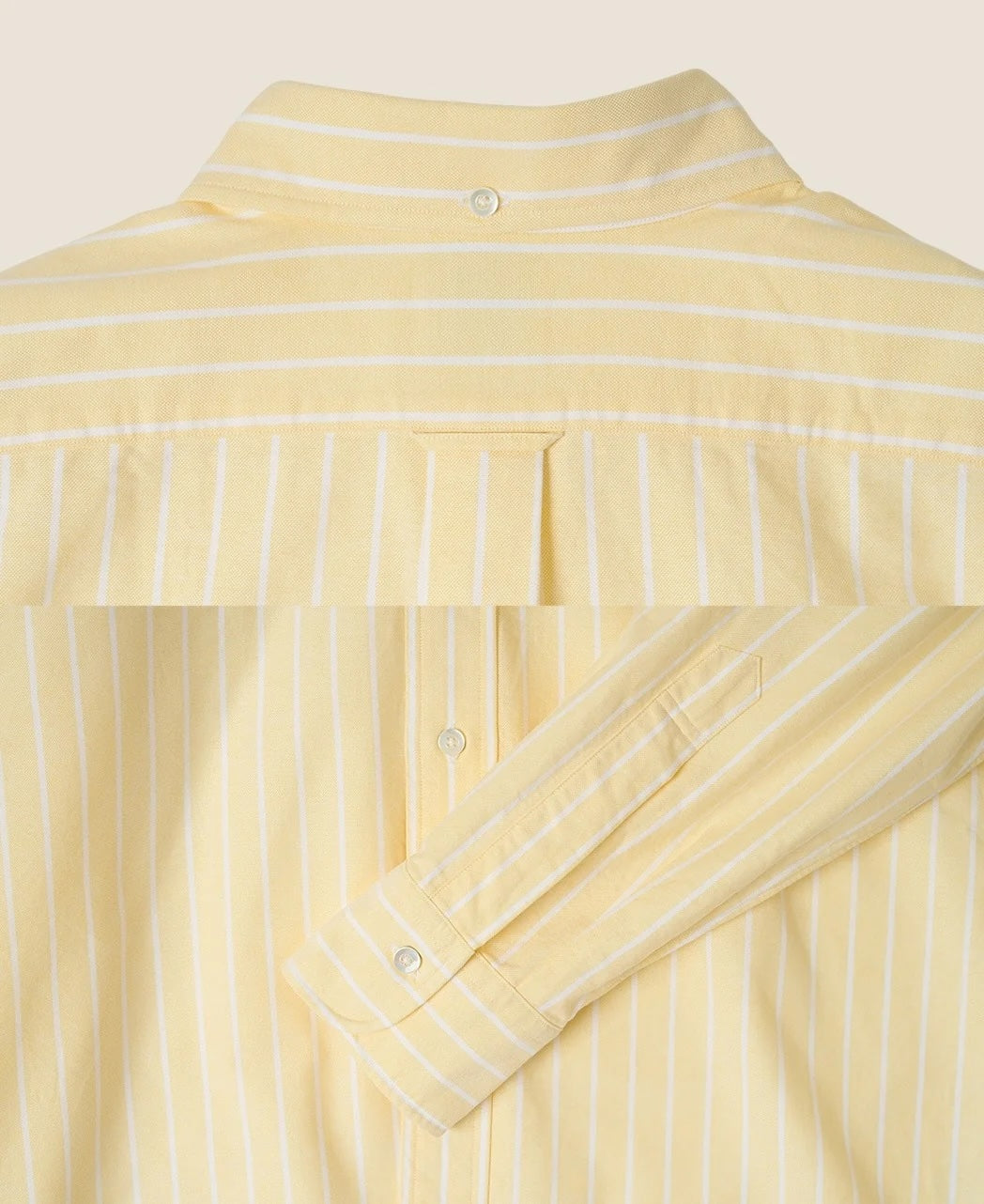 Vintage Ivy 黃色 Blazer Stripe Oxford 鈕扣領襯衫