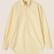 Vintage Ivy 黃色 Blazer Stripe Oxford 鈕扣領襯衫