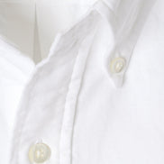 Vintage Ivy 白色 Oxford 套頭鈕扣領襯衫