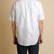 Vintage Ivy 白色 Oxford 套頭鈕扣領襯衫