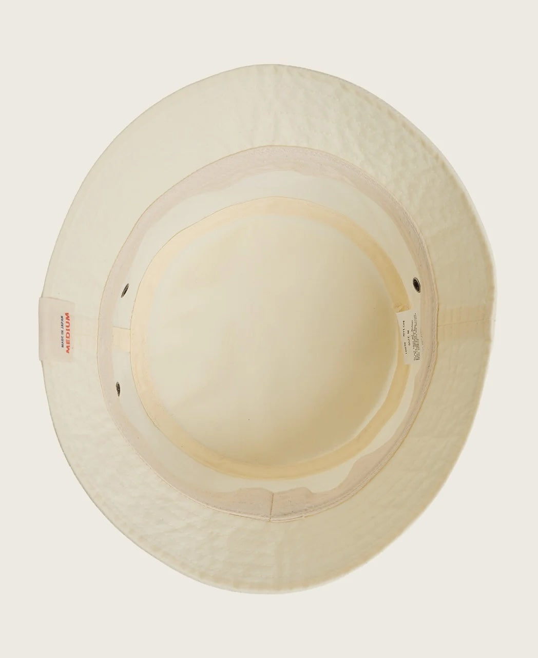 Konbu 防潑水尼龍漁夫帽 Off-White