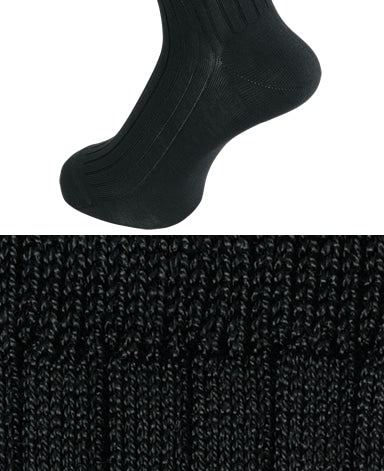 HALISON Supima Cotton 彈力紳士襪 Charcoal Gray