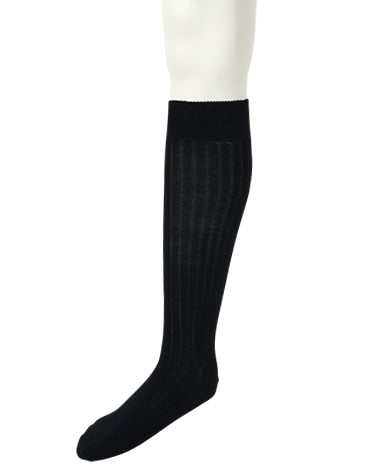 HALISON Supima Cotton 彈力紳士襪Black