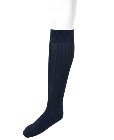 HALISON Supima Cotton 彈力紳士襪Navy