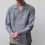Kamakura Classics 復古靛藍 Chambray 開領襯衫