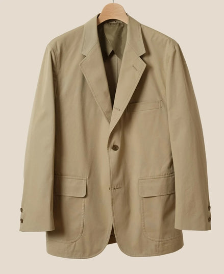 Beige 棉質抗風雨布 Ivy Jacket