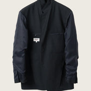 Tropical Wool無結構 Ivy Navy Blazer