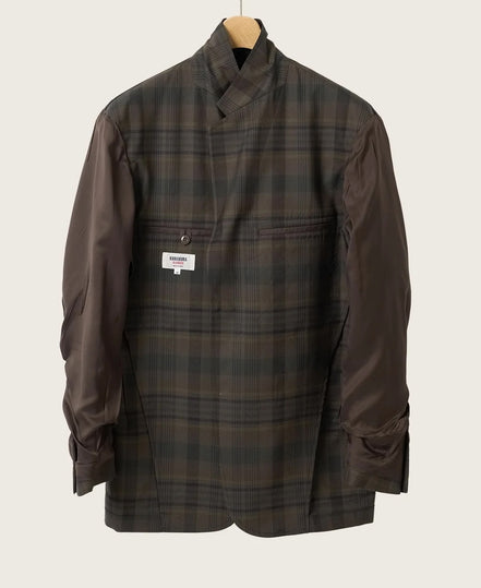 Dark Madras Wool 無結構 Ivy Jacket