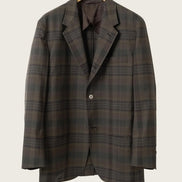 Dark Madras Wool 無結構 Ivy Jacket