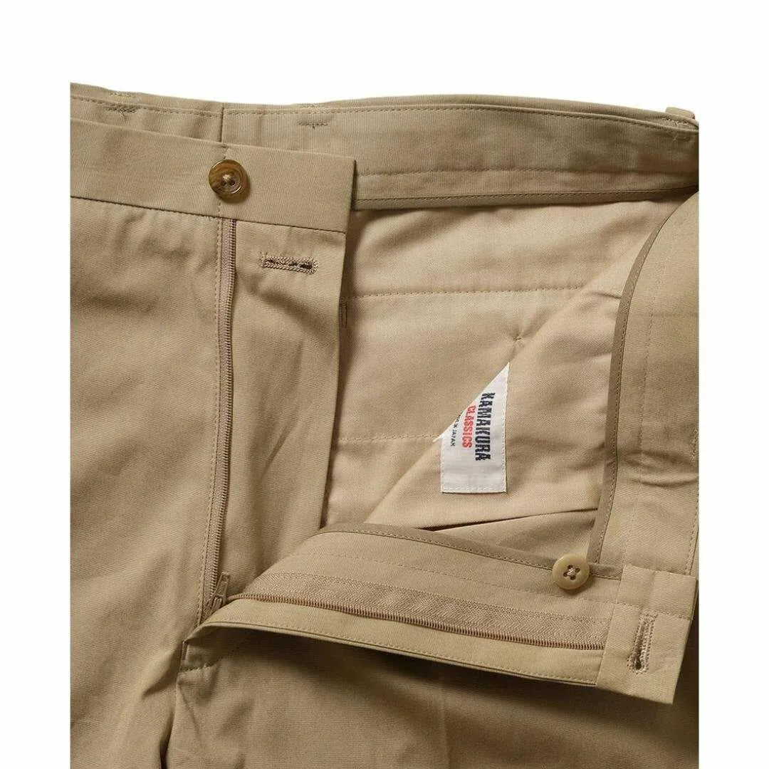 Cotton Weather Cloth Ivy 長褲 Beige