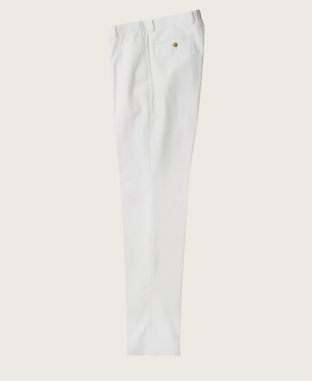Classic Cut Ivy 高捻棉斜紋長褲 White