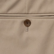 Classic Cut Ivy 高捻棉斜紋長褲 Beige