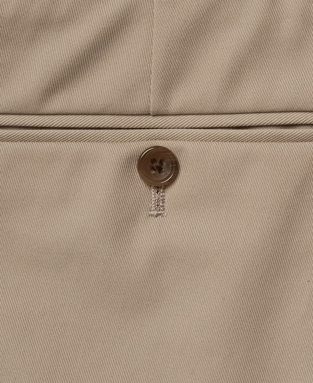 Classic Cut Ivy 高捻棉斜紋長褲 Beige