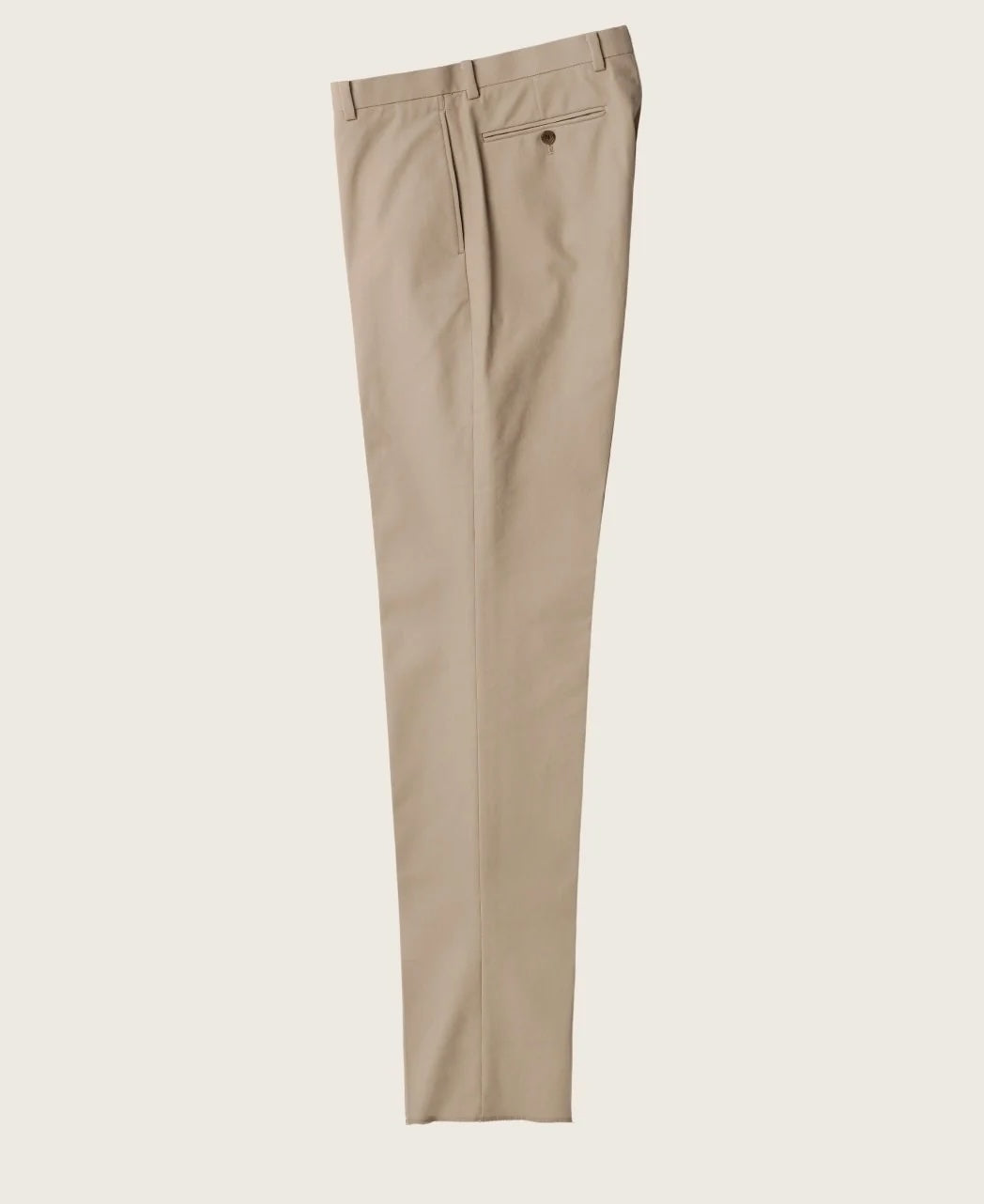 Classic Cut Ivy 高捻棉斜紋長褲 Beige