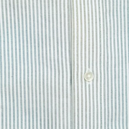 Tokyo Slim Fit - 鈕扣領牛津布條紋襯衫
