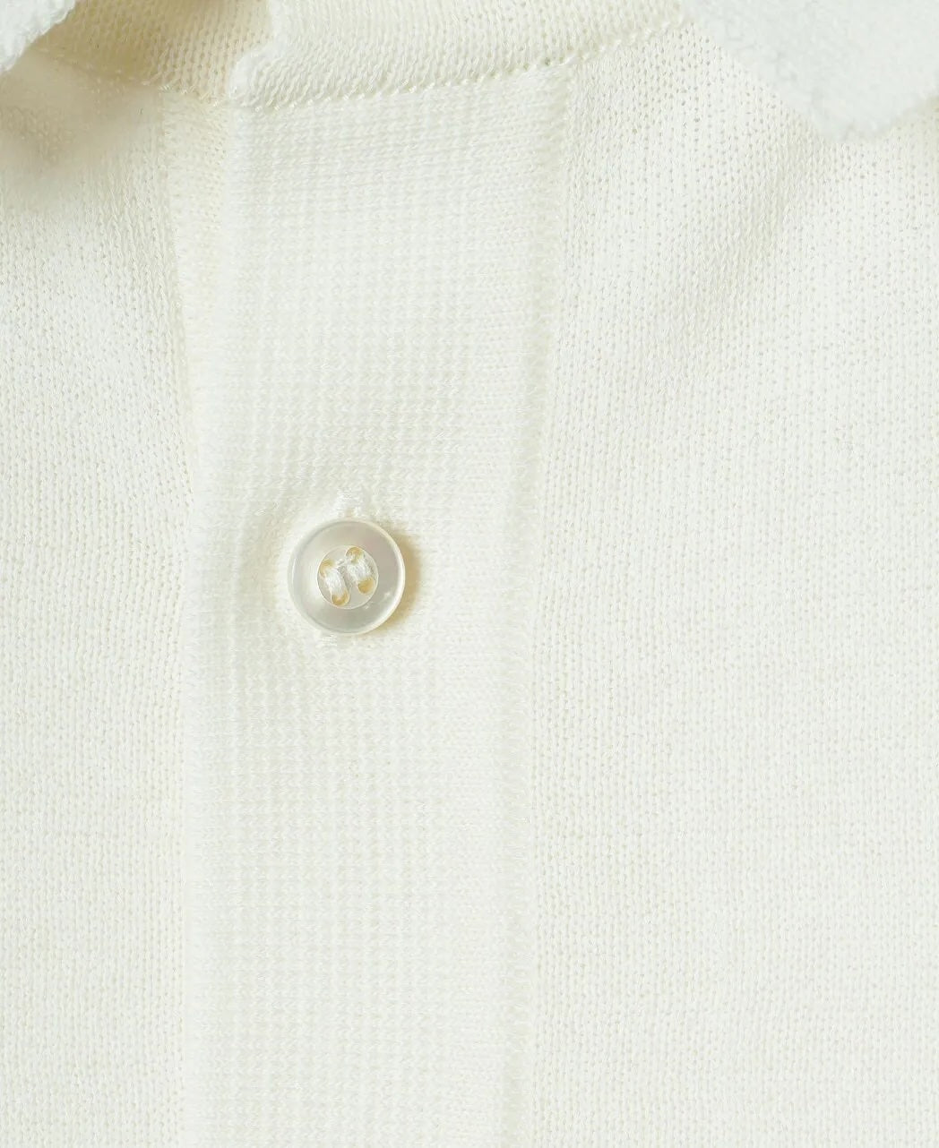 MOONCASTLE Ice Cotton 12G 針織 Polo Off White