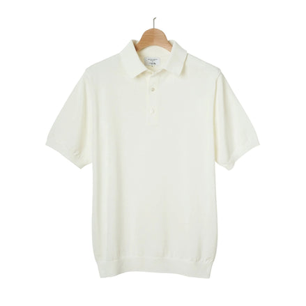 MOONCASTLE Ice Cotton 12G 針織 Polo Off White