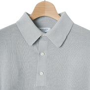 MOONCASTLE Ice Cotton 12G 針織 Polo Gray