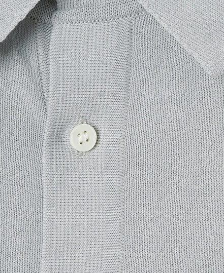MOONCASTLE Ice Cotton 12G 針織 Polo Gray
