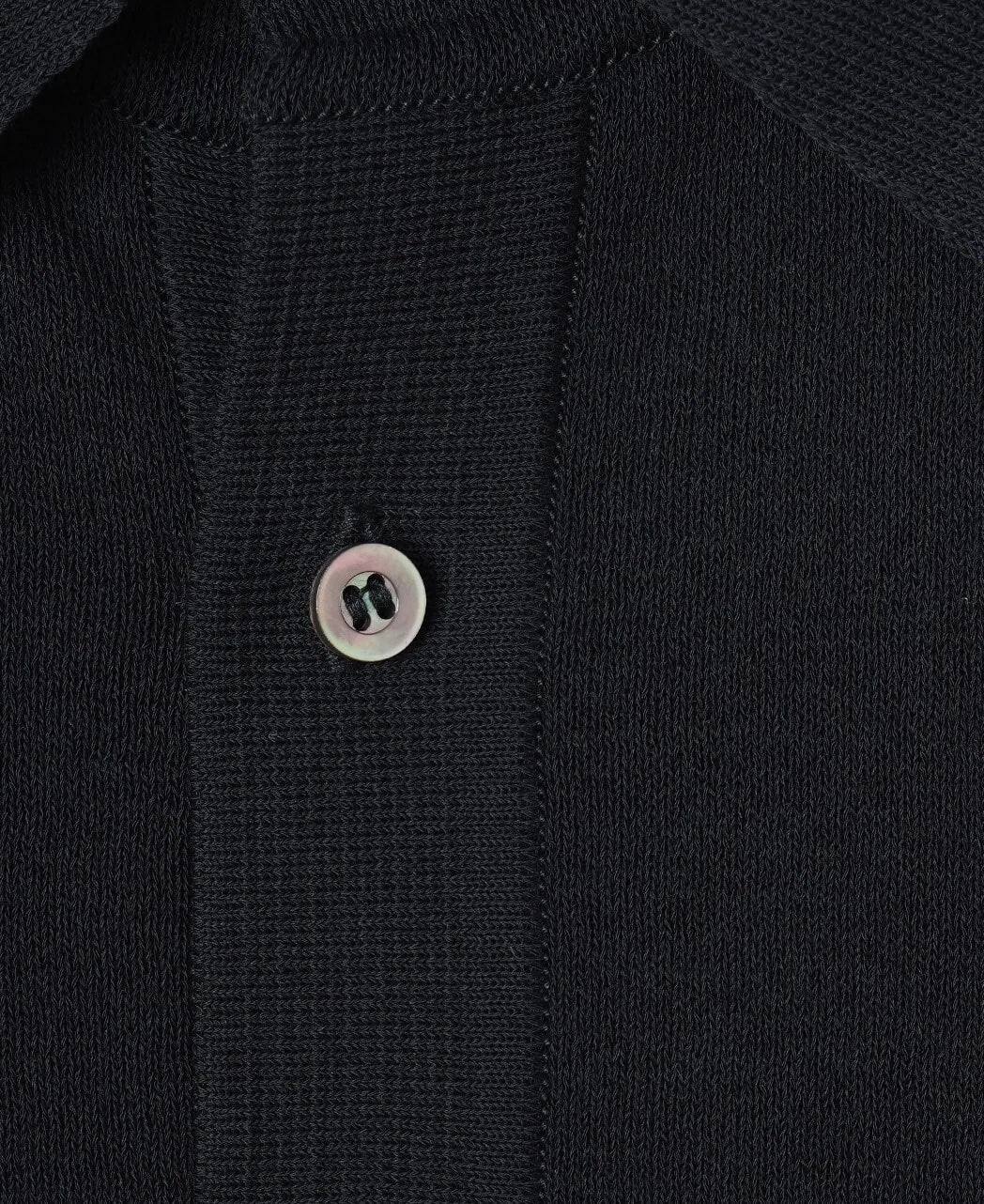 MOONCASTLE Ice Cotton 12G 針織 Polo Black