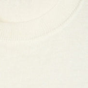 MOONCASTLE 亞麻針織 T-Shirt White