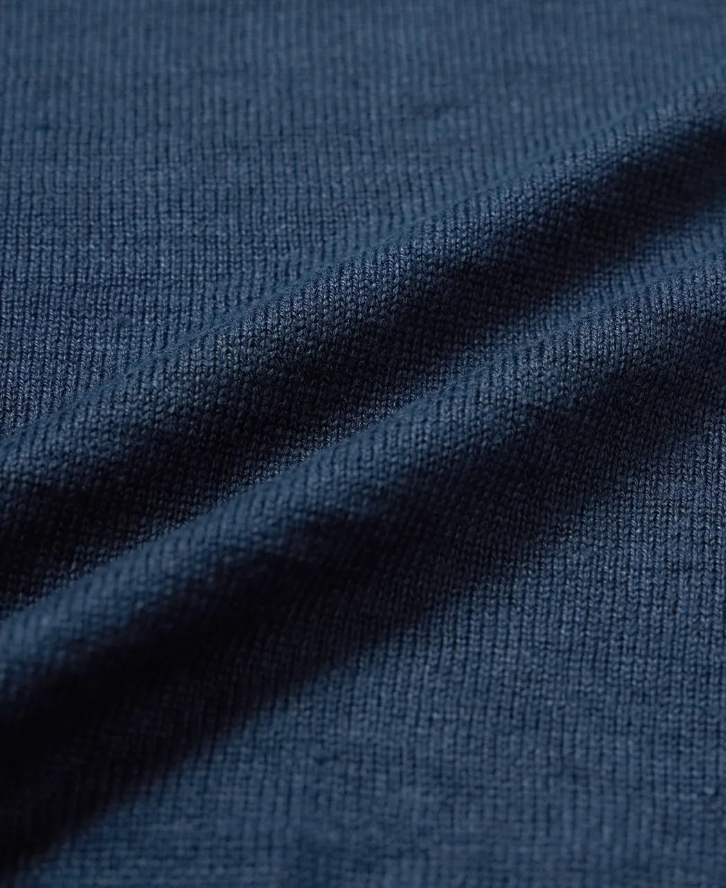 MOONCASTLE 亞麻針織 T-Shirt Navy