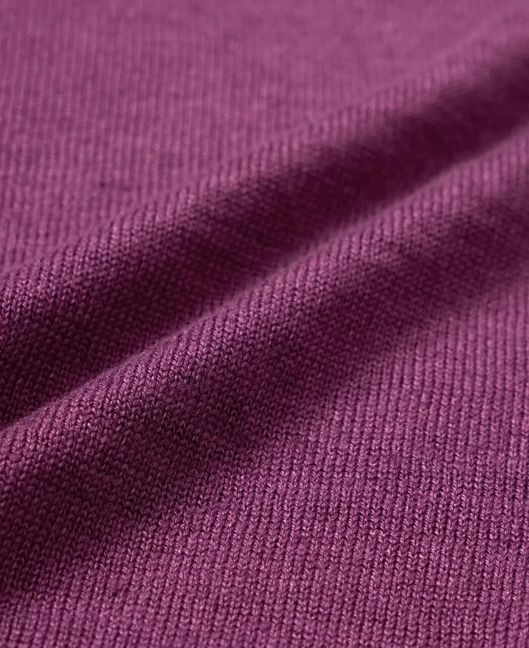 MOONCASTLE 亞麻針織 T-Shirt Purple