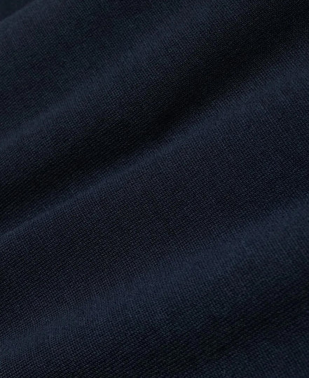 FF30G Super 120 美麗諾羊毛立領毛衣 Navy