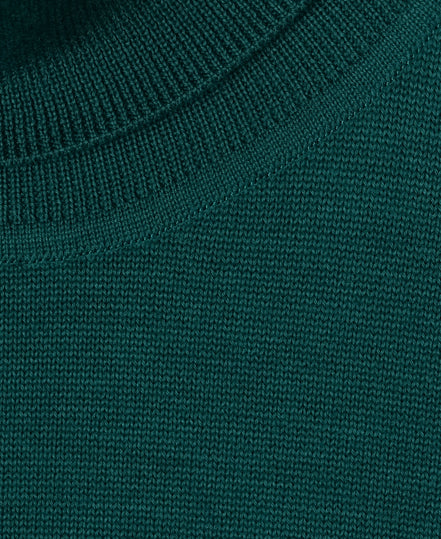 12G 超細美麗諾羊毛高領毛衣 Green