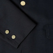 Wool Mohair 無結構 Ivy Navy Blazer