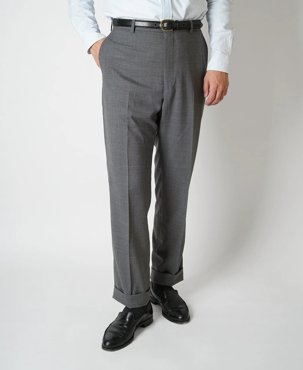 Classic Cut Ivy Tropical Wool 長褲 Gray