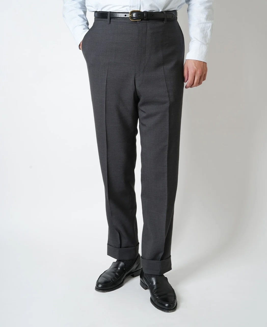 Classic Cut Ivy Tropical Wool 長褲 Dark Gray