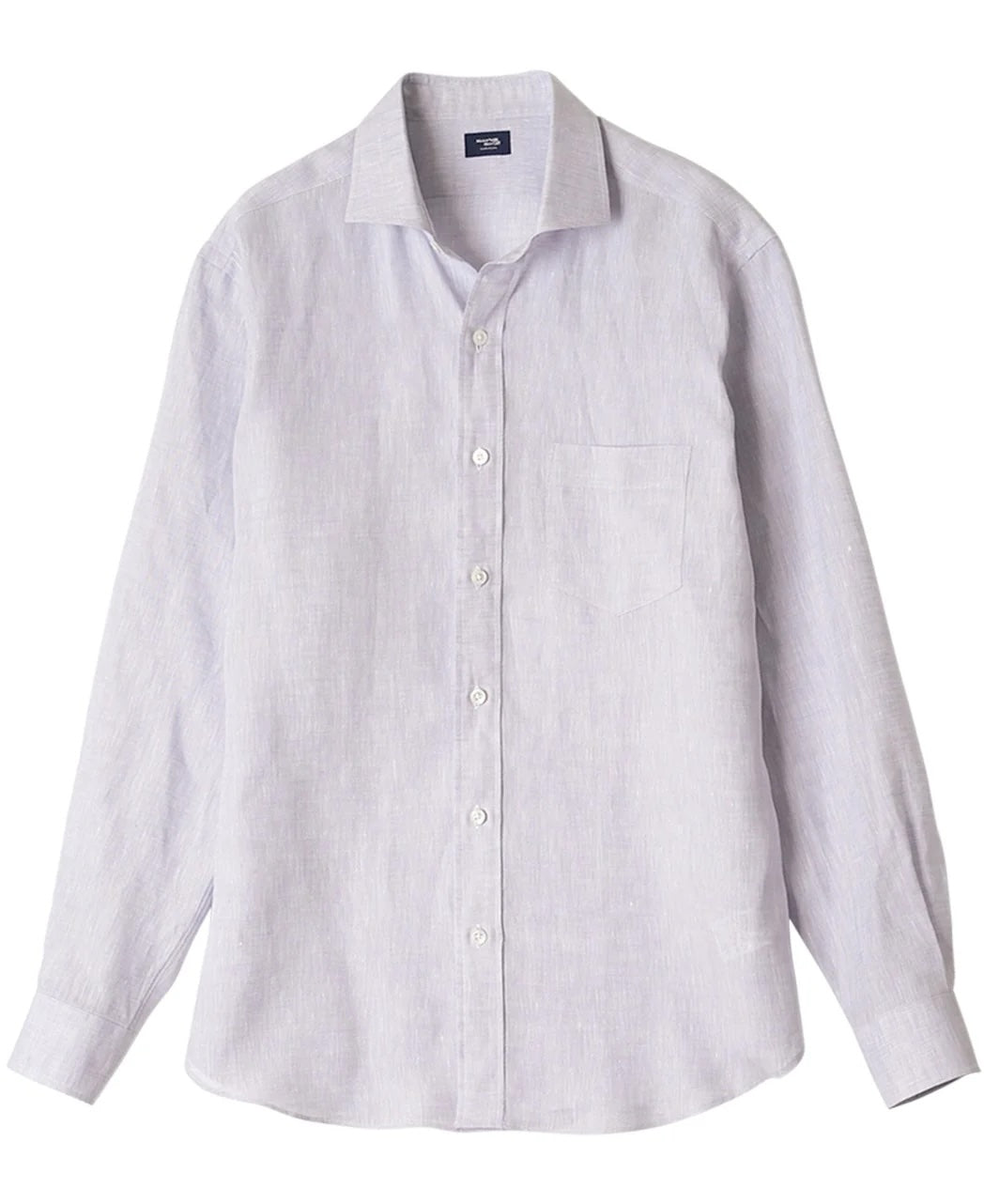 Casual Spread 比利時亞麻襯衫 Light Purple