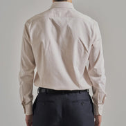 Tokyo Slim Fit 義式寬角領海島棉斜紋布襯衫